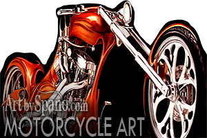  Motorcycle Club and Biker Art
